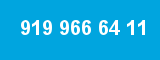 919 966 64 11 919 966 64 11